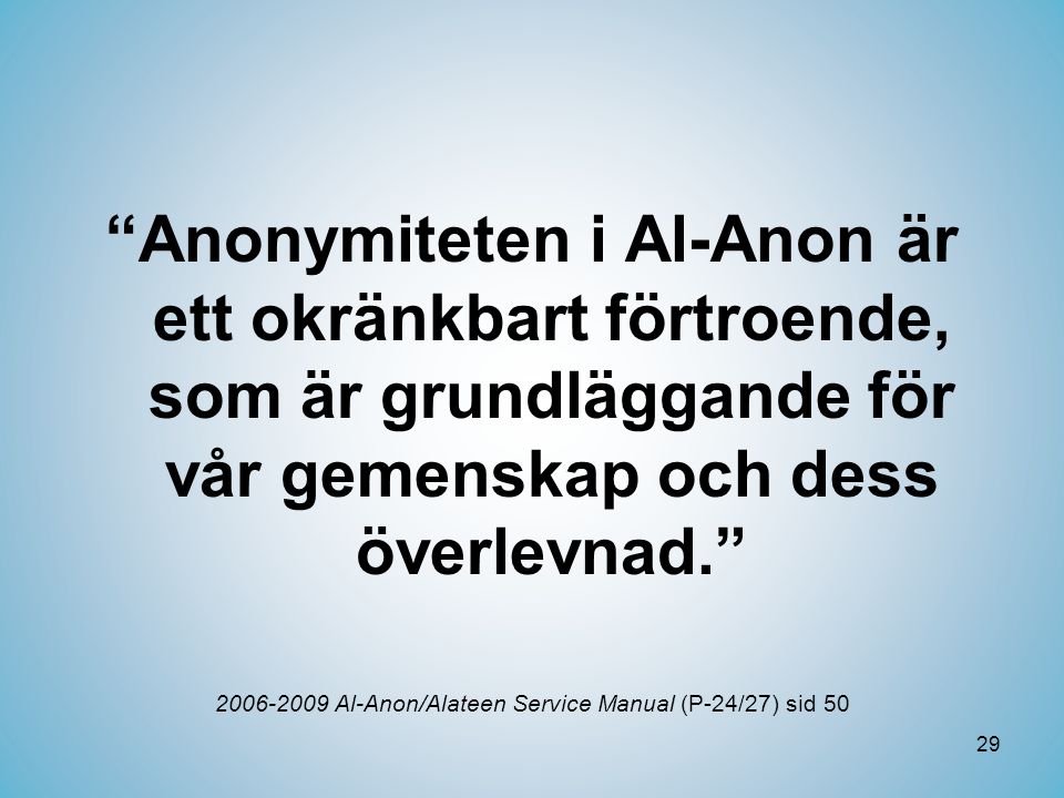 Al-Anon/Alateen Service Manual (P-24/27) sid 50