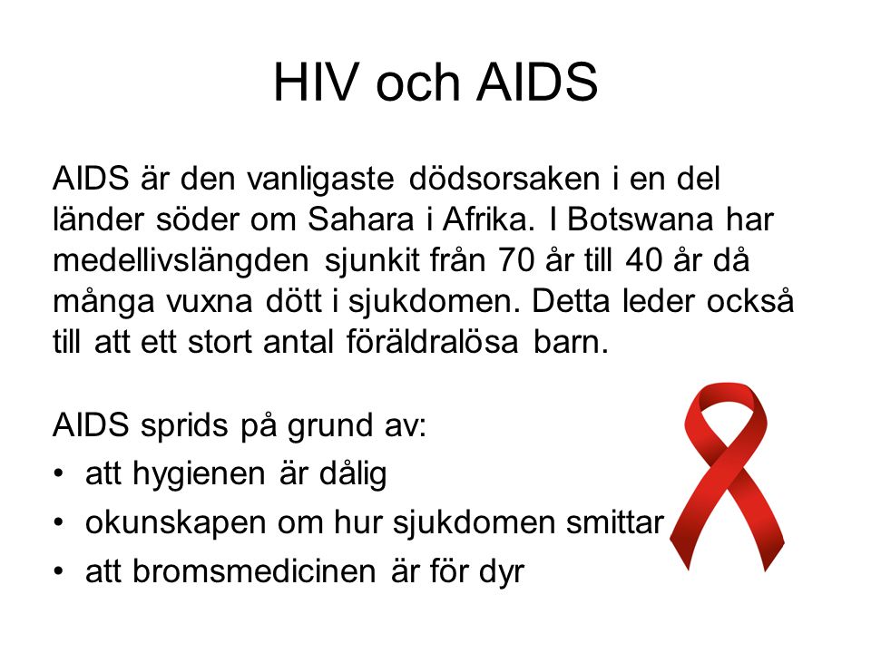 HIV och AIDS