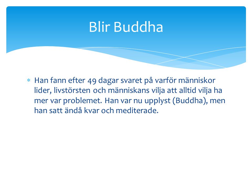 Blir Buddha