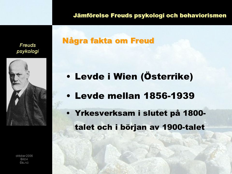 Jämförelse Freuds psykologi och behaviorismen