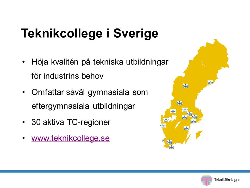 Teknikcollege i Sverige