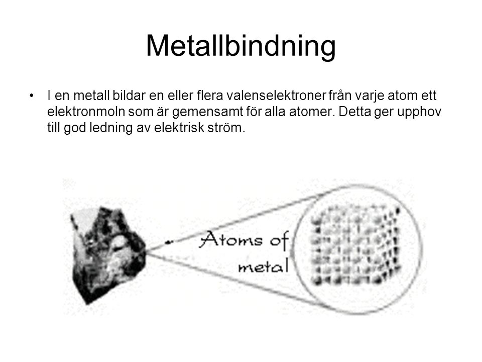 Metallbindning