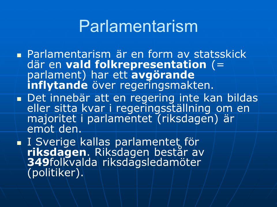 Parlamentarism