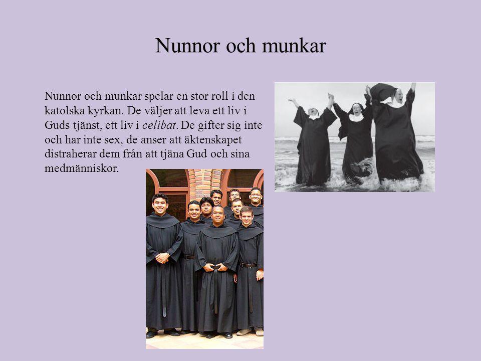 Nunnor och munkar