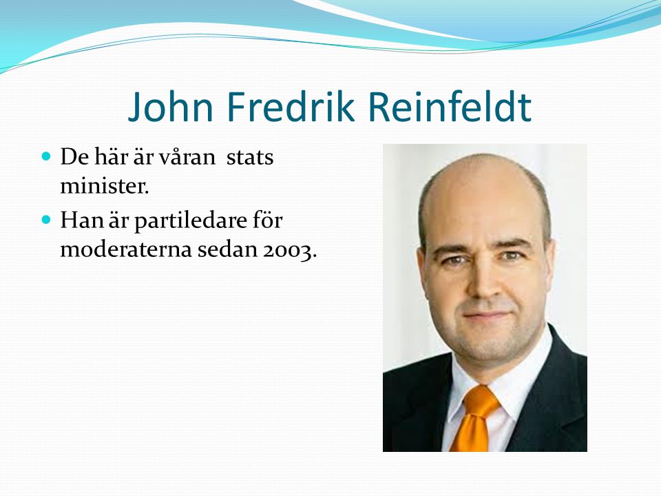 John Fredrik Reinfeldt