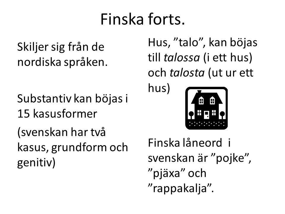 Finska forts.