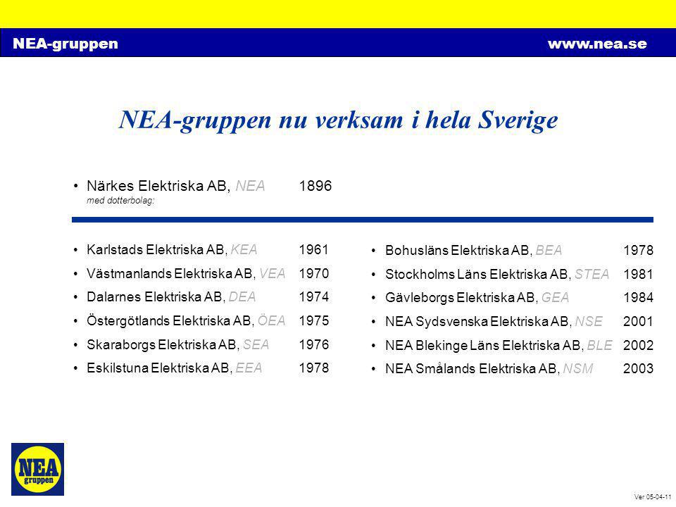 NEA-gruppen nu verksam i hela Sverige