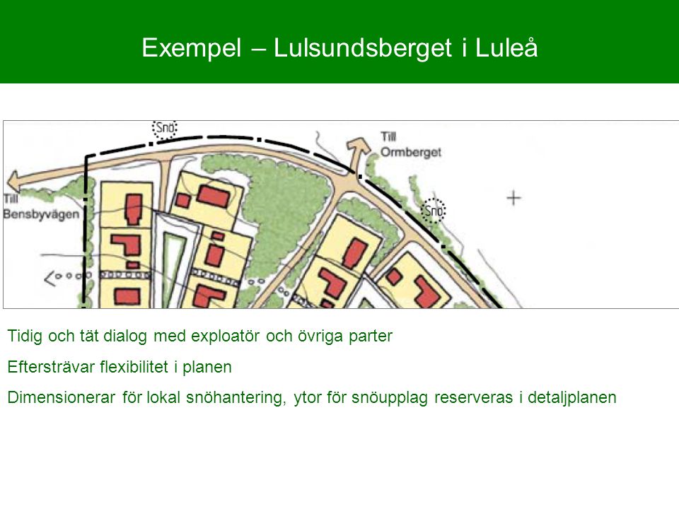 Exempel – Lulsundsberget i Luleå