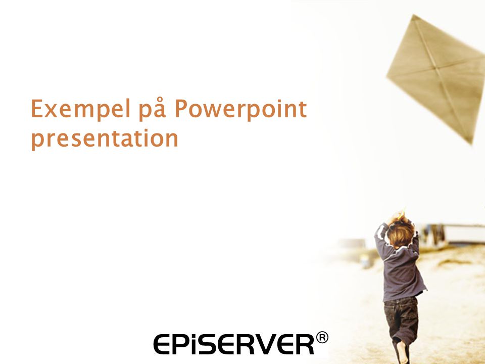 Powerpoint presentation exempel