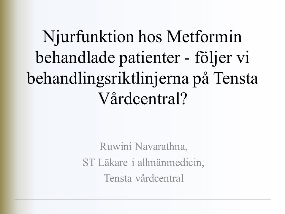Ruwini Navarathna, ST Läkare i allmänmedicin, Tensta vårdcentral