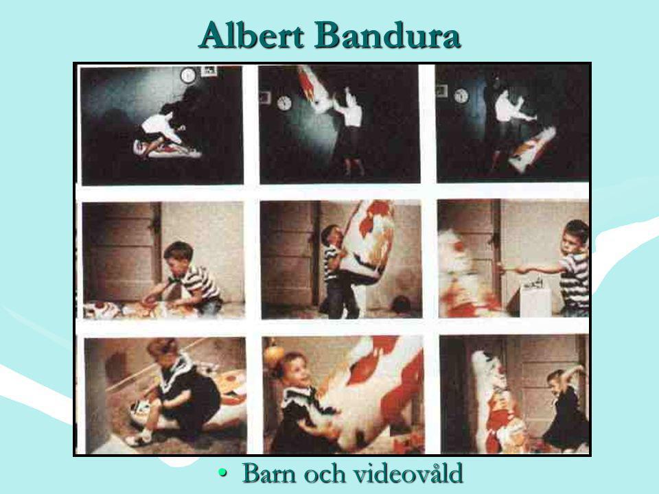 Albert Bandura Barn och videovåld