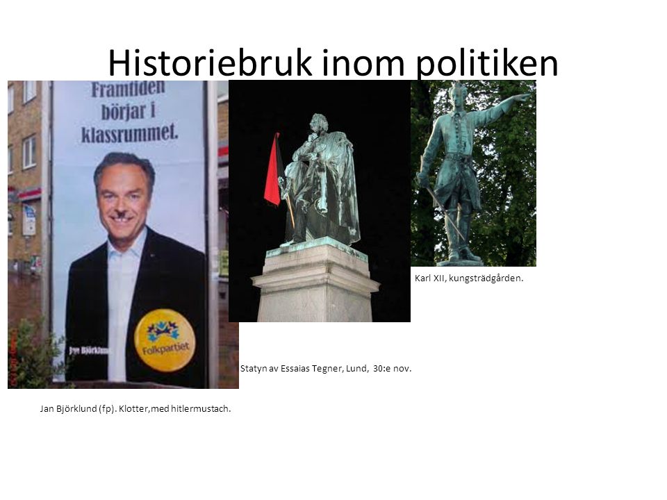 Historiebruk inom politiken