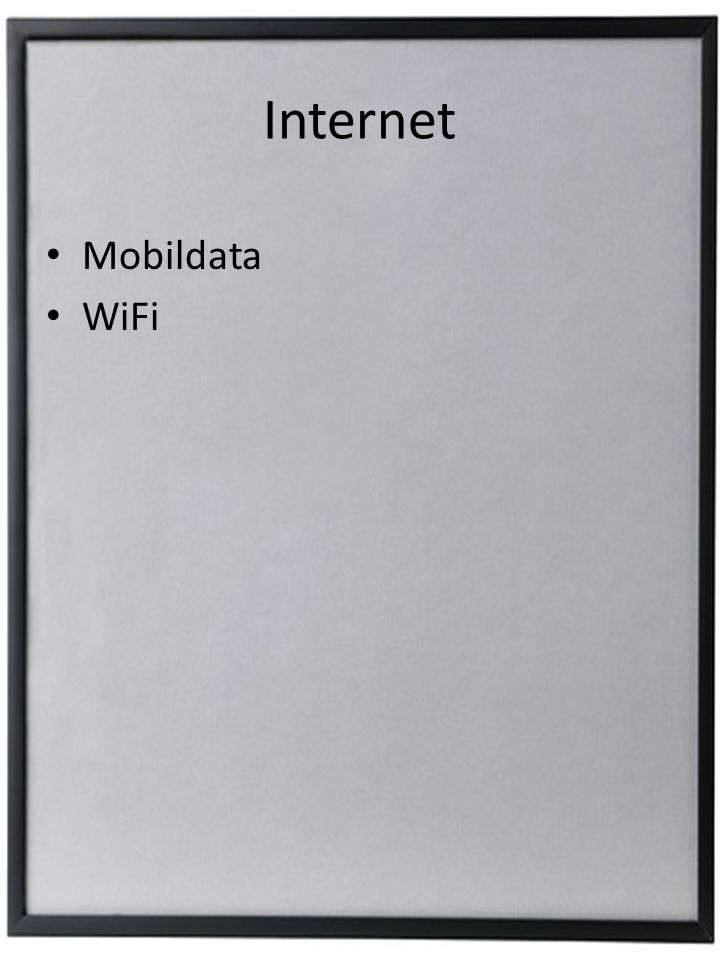 Internet Mobildata WiFi