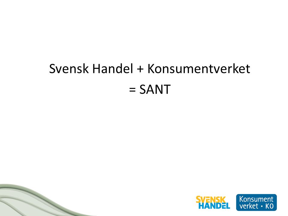 Svensk Handel + Konsumentverket