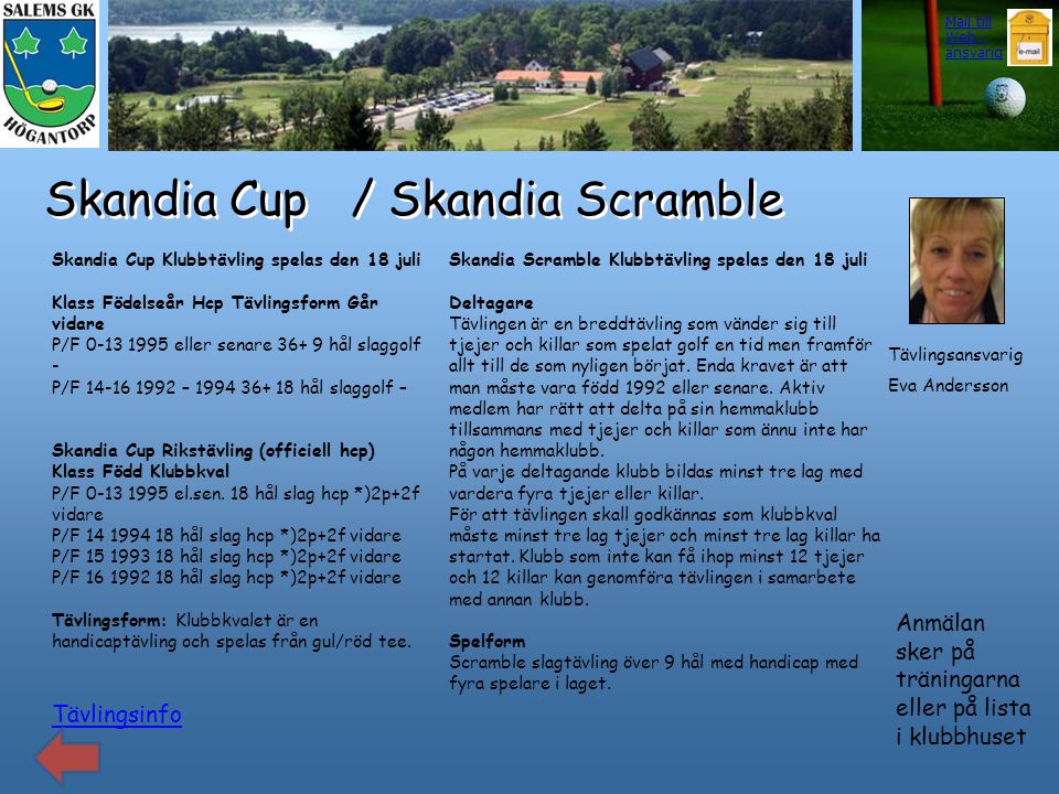 Skandia Cup / Skandia Scramble