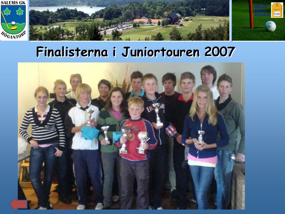 Finalisterna i Juniortouren 2007