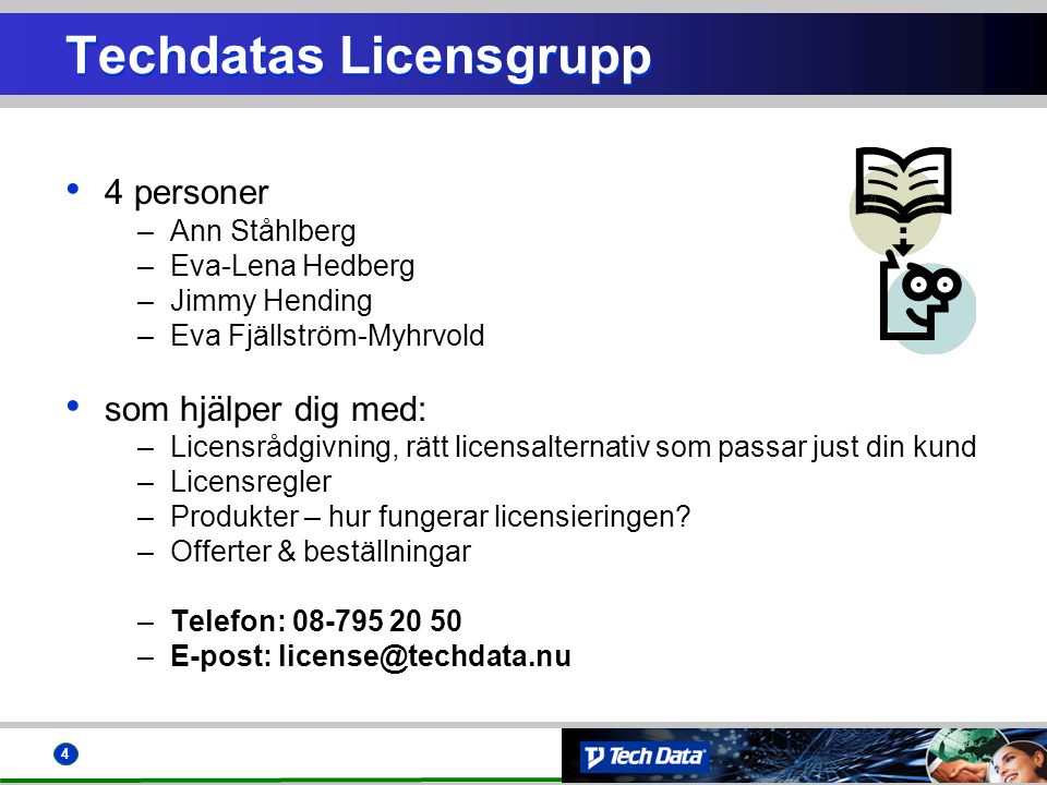 Techdatas Licensgrupp