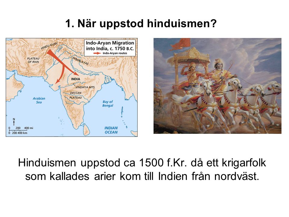 1. När uppstod hinduismen