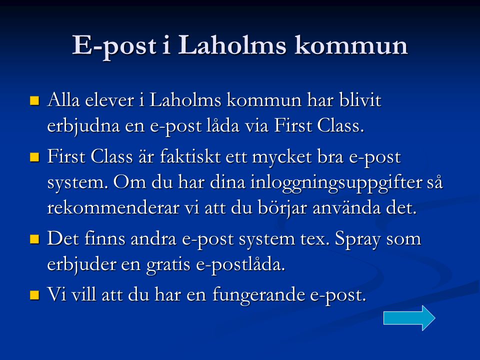 E-post i Laholms kommun
