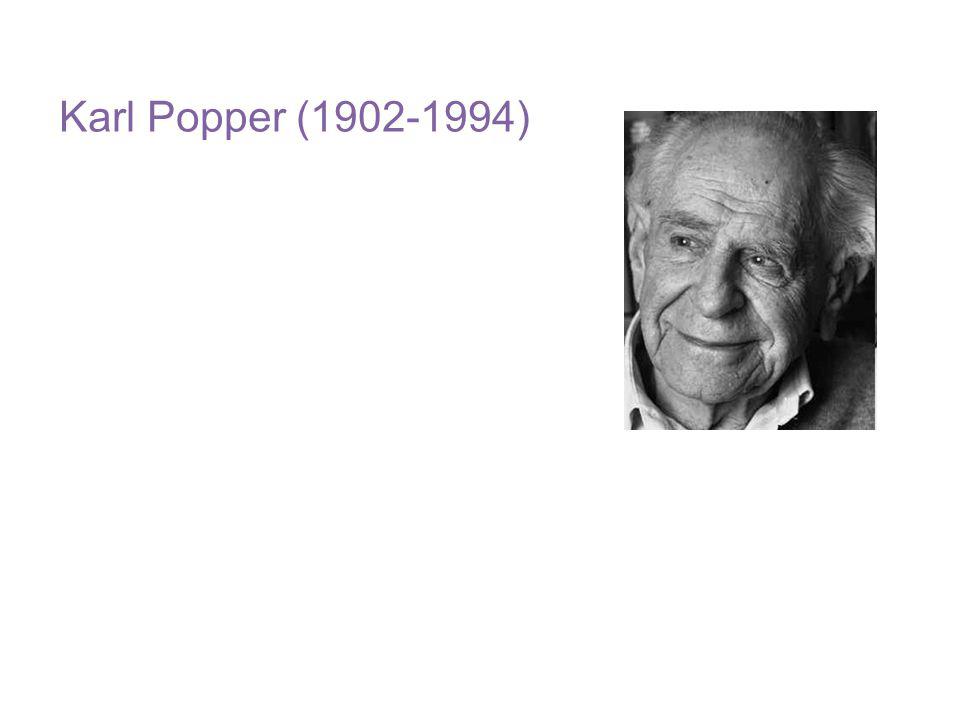 Karl Popper ( )