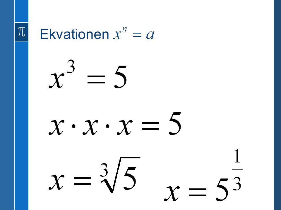 Ekvationen