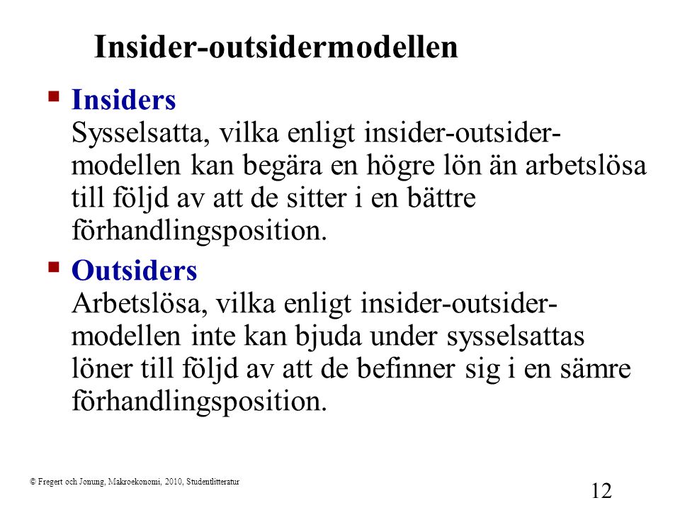 Insider-outsidermodellen