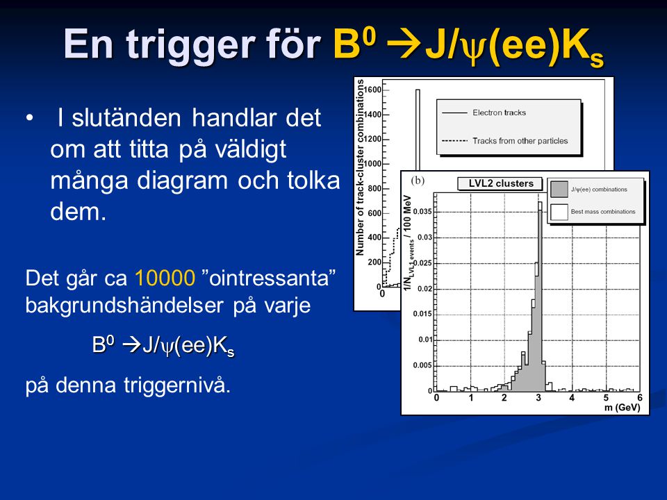 En trigger för B0 J/(ee)Ks