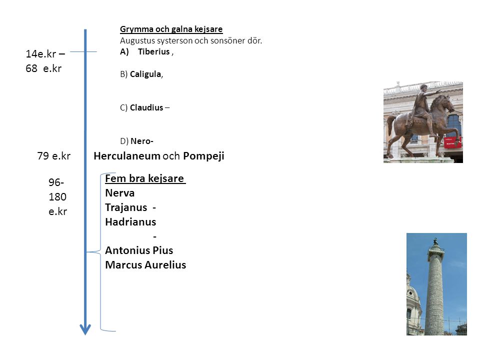Herculaneum och Pompeji