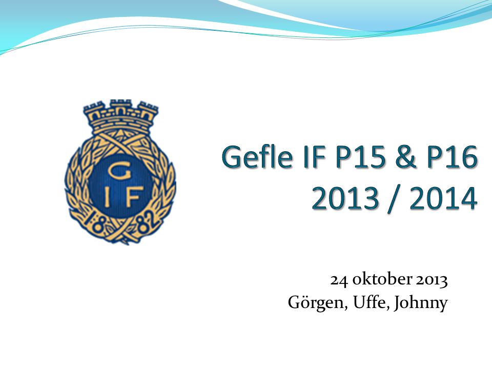 24 oktober 2013 Görgen, Uffe, Johnny