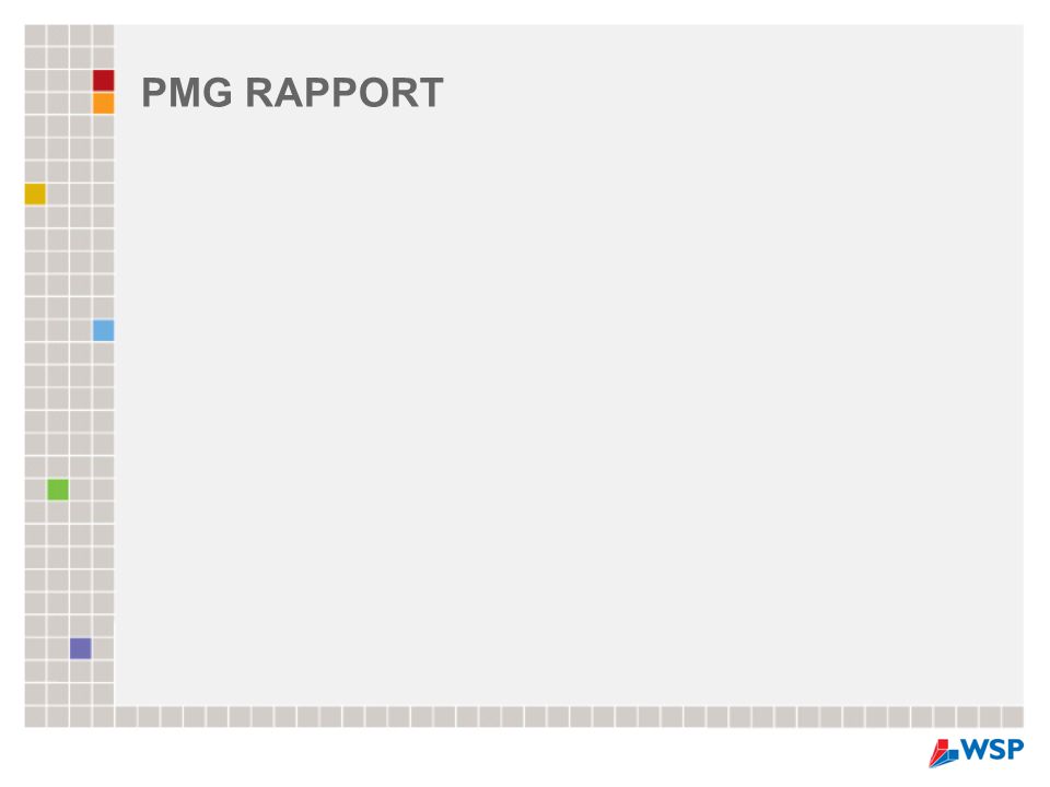 PMG RAPPORT