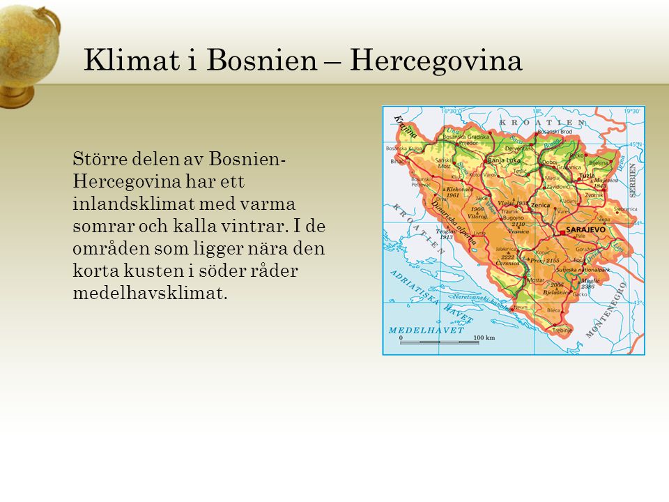 Klimat i Bosnien – Hercegovina