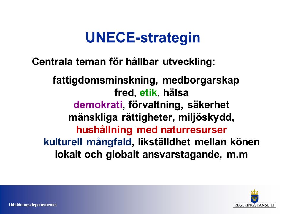 UNECE-strategin