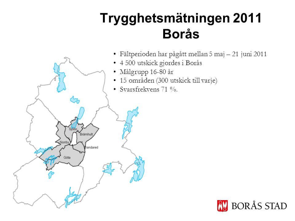 Trygghetsmätningen 2011 Borås