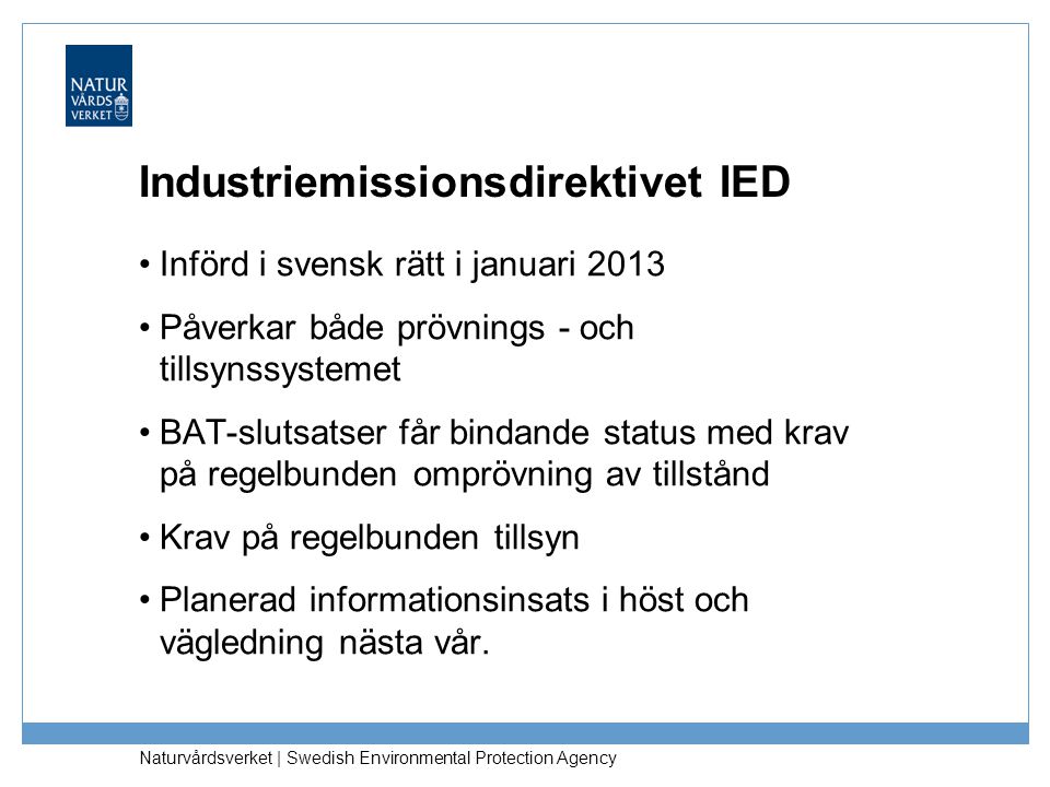 Industriemissionsdirektivet IED