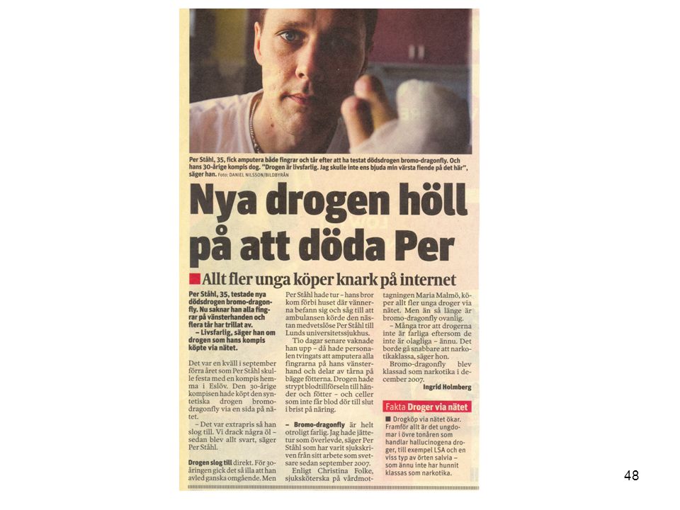Drogförebyggare Håkan Fransson