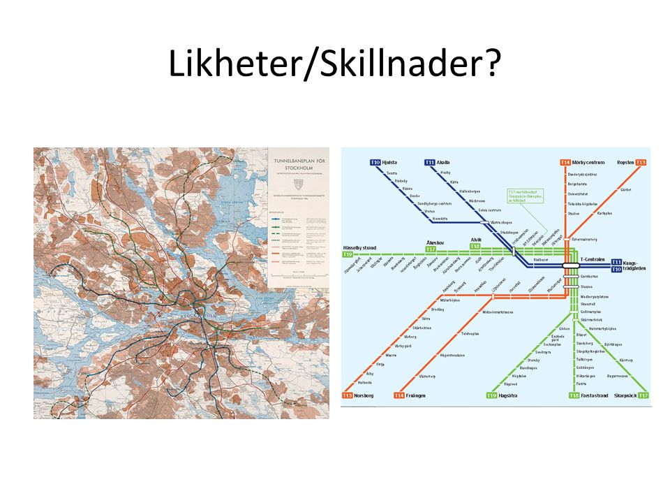 Likheter/Skillnader