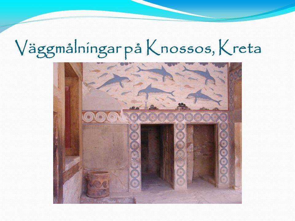 Väggmålningar på Knossos, Kreta