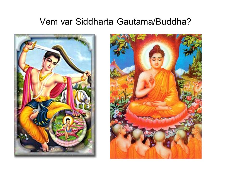 Vem var Siddharta Gautama/Buddha