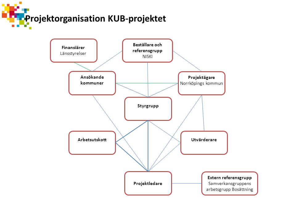 Projektorganisation KUB-projektet