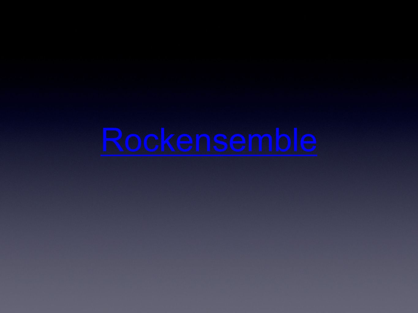 Rockensemble