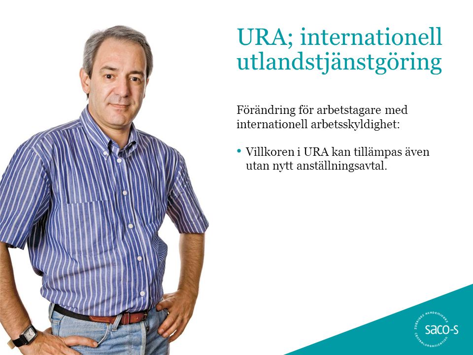 URA; internationell utlandstjänstgöring