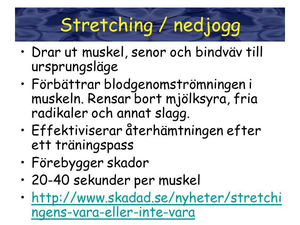 Stretching / nedjogg Stretching