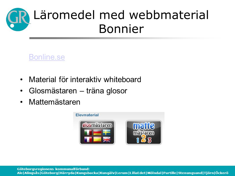 Läromedel med webbmaterial Bonnier