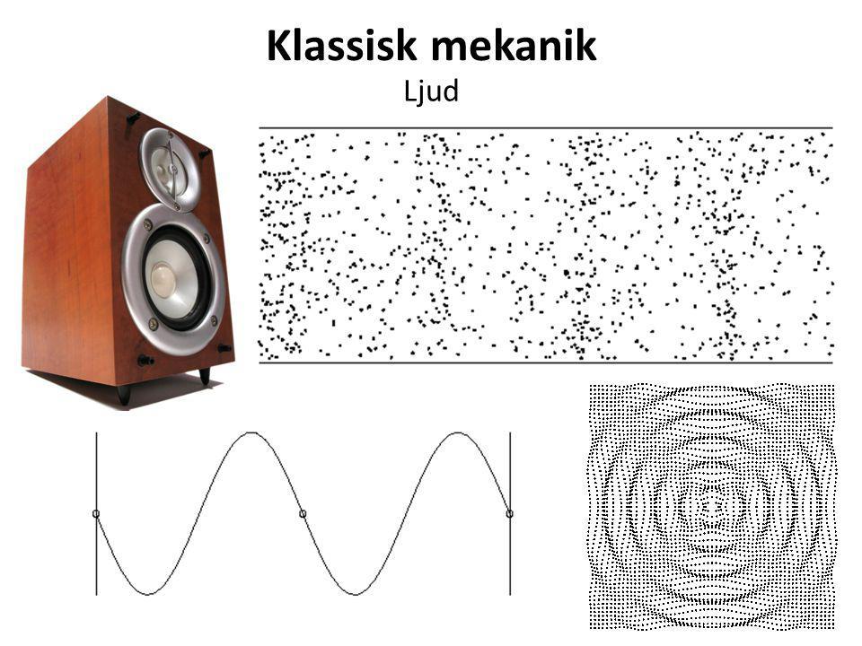 Klassisk mekanik Ljud