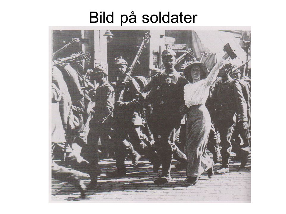 Bild på soldater