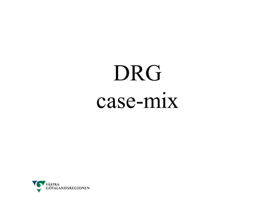DRG case-mix