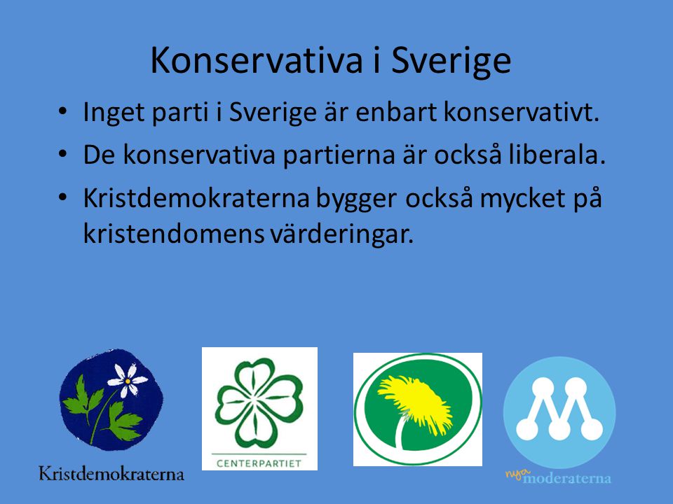 Konservativa i Sverige