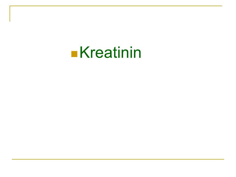 Kreatinin