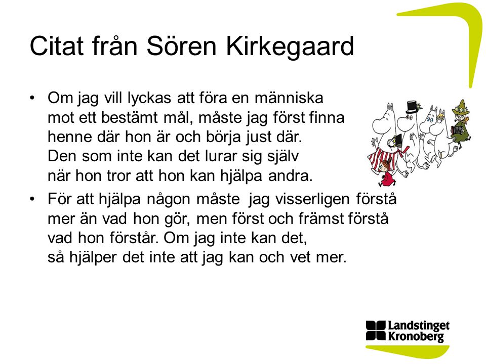 Citat från Sören Kirkegaard