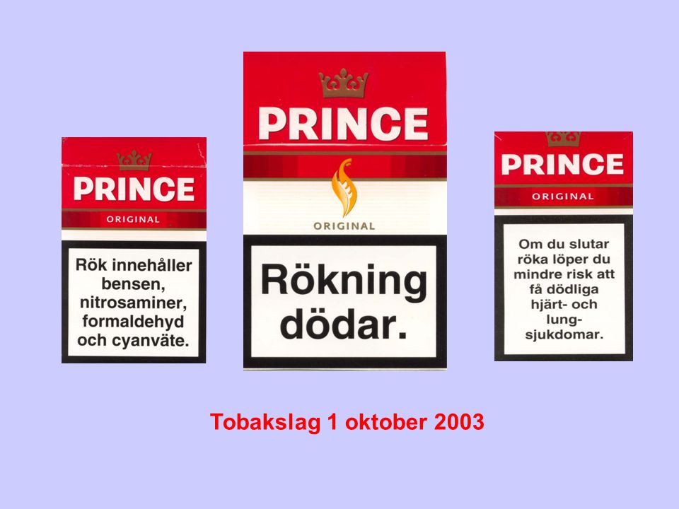 Tobakslag 1 oktober 2003